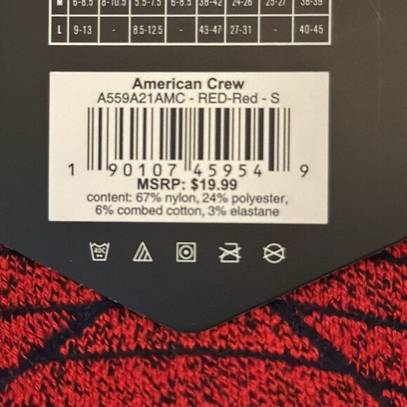 STANCE UNISEX NWT PERFORMANCE SPORT MID CREW HEIGHT FEATURES FEEL 360 W/INFIKNIT - Picture 5 of 5